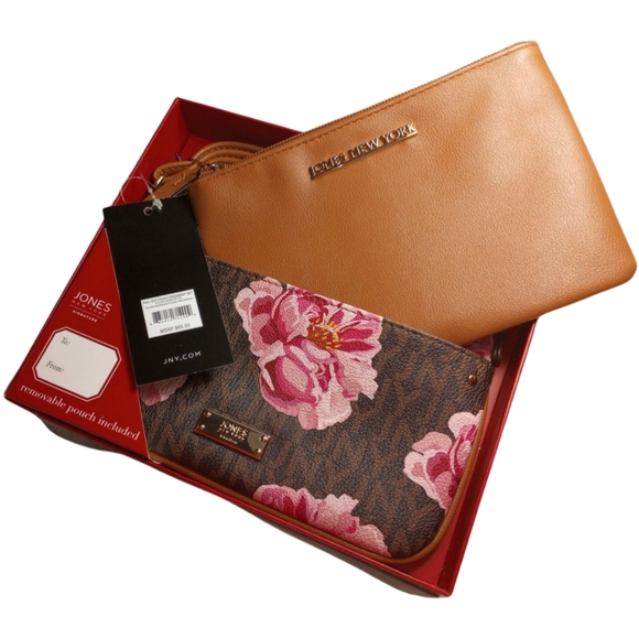 Jones New York Bags Jones New York Signature Floral Crossbody With